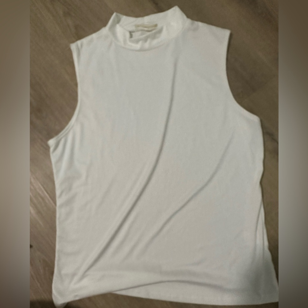 Mock neck tank top